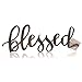 Home Decor BLESSED METAL SIGN Metal Family Art 37192