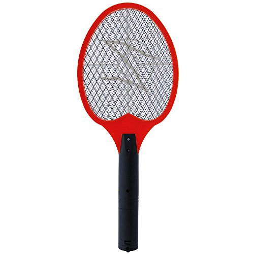 KORAMZI F-5 Electric Mosquito Swatter, Bug Zapper,Mosquito racket For Indoor And Outdoor Insect Control (red) KORAMZI F-5 Electric Mosquito Swatter, Bug Zapper,Mosquito racket For Indoor And Outdoor Insect Control (red)