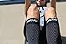 Mojo Compression Socks Power Style 20-30mmHg - Tight Weave - Small | Black A603BL1