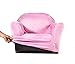 Keet Roundy Chair Cover, Pink (COV01), 24x18x15 Inch (Pack of 1)