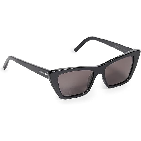 Amazon.com: Saint Laurent SL 183 Betty S Black One Size  display picture 2