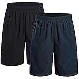 CAMEL CROWN Running Shorts Men Pockets Quick Dry Light Breathable Athletic Shorts for Gym Basketball Workout Active Training