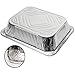 XIAFEI 9x13 Aluminum Foil Pans (30 Pack), Disposable Half Size Deep Foil Pans, Cookware, Food Prepping, Large Pans for Baking, Reheating, Grilling