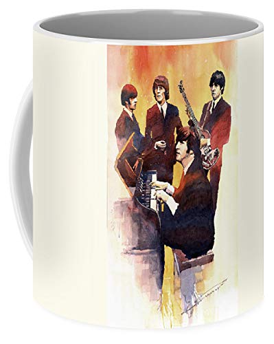 Lplpol The Beatles 01 Tasse à café 325 ml - Les Beatles, Paul McCartney, John Lennon, RIngo Starr, George Harrison Lplpol The Beatles 01 Tasse à café 325 ml