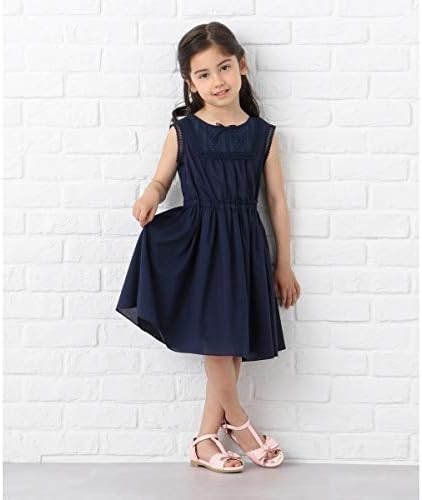 Amazon トッカ バンビーニ Tocca Bambini Kids スーピマブロード ワンピース ネイビー系 110 ガールズ 通販