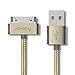 Samsung Galaxy Tab Cable, IMKEY® Premium 6.5 Feet Tangle-Free Braided USB to 30 Pin Sync Data Fast Charging Cable for Samsung-Galaxy Tab 2 10.1