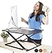 X-Elite Pro Glide Standing Desk - Instantly Convert Any Surface to a Stand up Desk! Large Sit to Stand Desk Converter! Strong & Sturdy! (31 x 21)