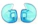 Medical Grade Doc's Pro Ear Plugs - Blue - Non Vented - Size Small-Medium