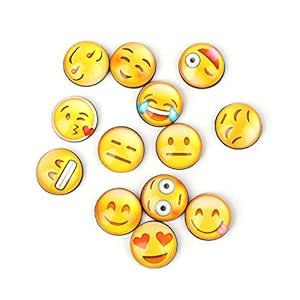 MEIYIN - Juego de 13 imanes para nevera, diseño de emoticonos ...