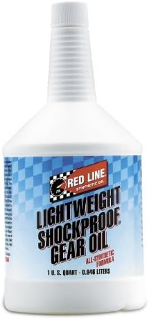 Red Line 58404 Lightweight Shockproof Gear Oil - 1 Quart Bottle by Red Line Oil