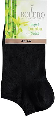 San Diego Amenities4 pairs 80% Bamboo Fiber No Show Cycling Healthy Half Socks