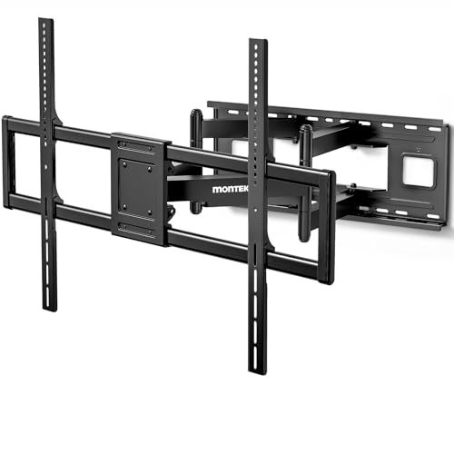 monTEK Fully Mobile TV Wall Mount for Most 43-120 Inches