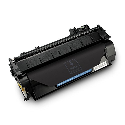 INK E-SALE Replacement for CE505A 05A Toner Cartridge for use with Laserjet P2035, P2035n, P2050, P2055, P2055d, P2055dn, P2055x Series Printer, 2 Pack Black