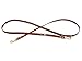 Mendota Pet Leash Leather Jaeger Lead - Dog Leash - 3/4 in x 8 ft Chestnut