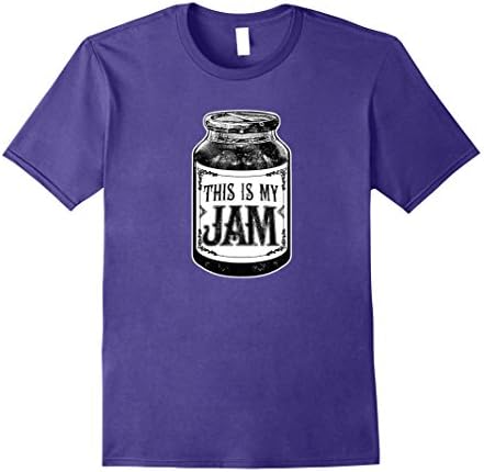 Mens THIS IS MY JAM Shirt FUNNY CRAFT HOMEMADE SWEET CUTE MEME 2XL Purple
