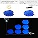 HXDZFX Glow in The Dark Pigment Powder UV Powder Safe Non-Toxic for Slime,Nails,Epoxy Resin,Acrylic Paint,Halloween,Fine Art and DIY Crafts (12 Bottles 0.7oz Each + UV Lamp)