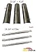 Hongso Master Forge SH3118B Gas Grill Repair Kit Replacement KIT Burners & Heat Plates (SBE601, PPE601)