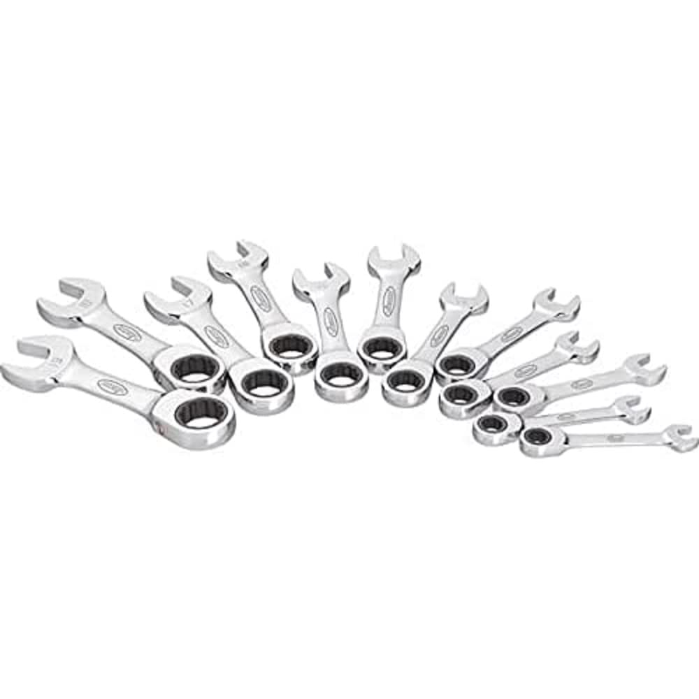 Vigor V2821 Ratcheting Wrench Set