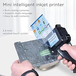 ZHONGMIN Handheld Inkjet Printer with 42ml