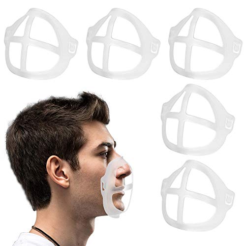 3D Mask Bracket Inner Support Frame, Keep Fabric Off Mouth to Create