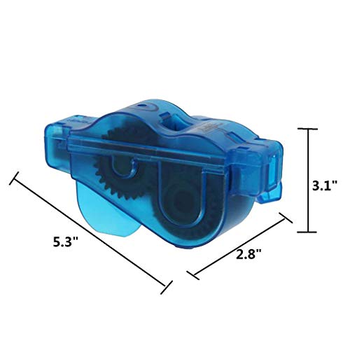 Tralntion 3PCS/Set Bicycle Chain Cleaner Scrubber Brushes Mountain Bike Wash Tool Set Cycling Cleaning Kit Bicycle Repair Tools