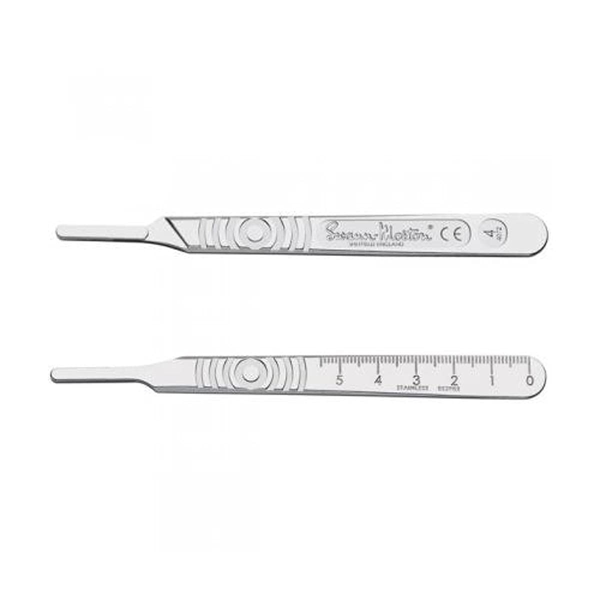 SG Education SM 0934 Swann Morton Scalpel, Graduated, No 4 Handle