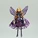Tassie Design Handmade Purple GEM Fairy Doll - with Wings and Jewels