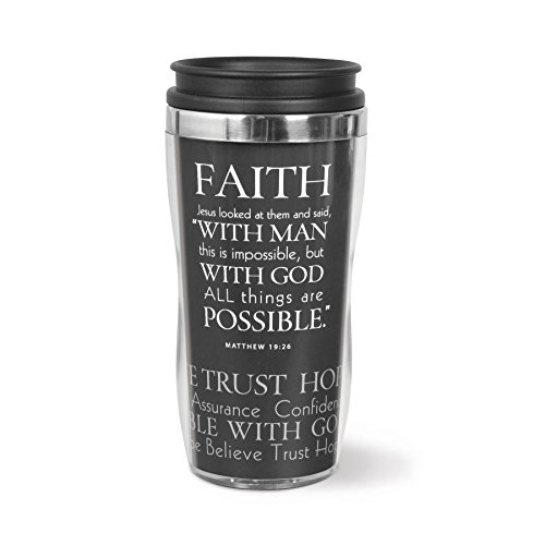 Lighthouse Christian Products Faith Wavy Acrylic Stainless Steel Tumbler  Mug | Desertcart Brunei