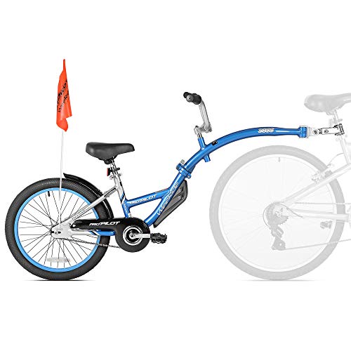 WeeRide Pro-Pilot Tandem Bicycle Trailer, Blue
