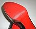 Vibram Red Rubber Soles Replacement, 1mm Thin (1 Pair)