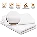 Boomile Queen Size Pillowcases, 100% Brushed Microfiber Ultra Soft Pillow Cases Set, Envelope Closure, Wrinkle Free, Fade, Stain Resistant Allergy Protection Pillow Protector (Set of 2, White)