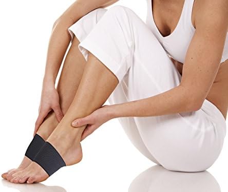 Everwellness Copper Foot Sleeves 2 Plantar Fasciitis Sleeves For Pain Relief, Heel Spurs and Flat Feet