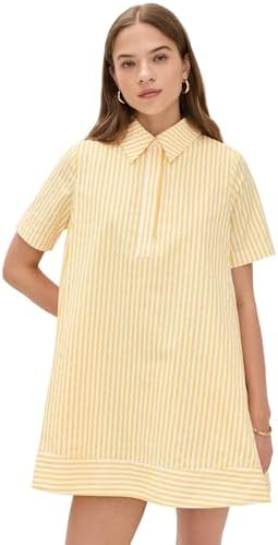 english factory scallop mini shift dress English Factory