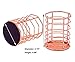 PAG Pencil Holder for Desk, 2 Pack Desktop Pen Cup, Office Supplies Rose Gold Desk Organizers and Accessories Organization, Makeup Brush Holder, Copper