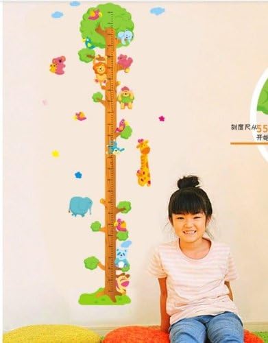 PVC Removable Height Chart Wall Sticker Decor Decal Art Nursery Room child (Tree)