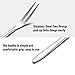 30-piece Appetizer Dessert Forks, Footek Stainless Steel Mini Salad Fruit Fork Tasting Forks Cocktail Fork, 5.1-Inch, Attached Plastic Case