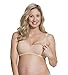 Cake Lingerie Nursing Bra With Underwire| Croissant Women's T-Shirt Maternity Bra Full Coverage, Nude, 34G UK/ 34I US
