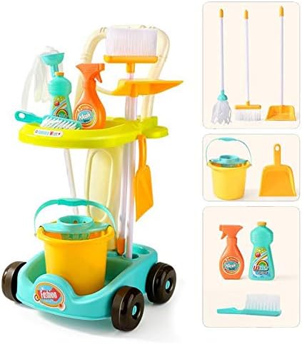 Suge おままごと お掃除セット 電気掃除機 知育玩具 おもちゃ ごっこ遊び 掃除 家事 キッズ 子供用 女の子 誕生日 クリスマス プレゼント 入園祝い
