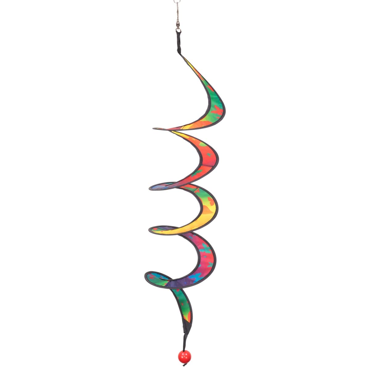 CIM Wind Spinner - Twister S Butterfly - UV-resistant and weatherproof - Ø10cm, length: 75cm - incl. stainless steel ball bearing whirl clip - stylish home and garden decoration