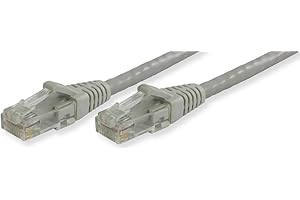 Lynn Electronics OLG20CGYG-055 Optilink CAT6 Made in The USA Snagless Ethernet Cable, 55-Feet, Gray