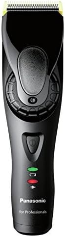 panasonic professional series cordless hair clipper for finishing and detailed trimming