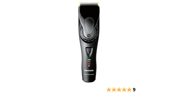 panasonic professional series cordless hair clipper for finishing and detailed trimming