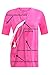 Pink Breast Cancer Recovery Tee with Internal Drain Management Pockets, 2X-Large
