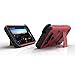 Zizo BOLT Series compatible with Samsung Galaxy S7 Active Case Military Grade Drop Tested with Tempered Glass Screen Protector Holster RED BLACK