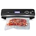 NutriChef Upgraded Vacuum Sealer | Automatic Vacuum Air Sealing System For Food Preservation w/ Starter Kit | Compact Design | Lab Tested | Dry & Moist Food Mode, Built-in Bag Cutter, 2020 Model