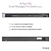 NETGEAR 16-Port 10G Ethernet Smart Switch (XS716T) - Managed, with 2 x 10 Gigabit SFP+, Desktop or Rackmount, and Limited Lifetime Protection