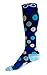 Infinity Compression Socks (1 Pair) (Ocean Dots, L/XL)