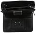 Buxton Women's Westcott Organizer Clutch, Black, One Size