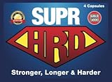 SUPrHRD (4 Blue Pills) Male Enhancement Guaranteed to Increase Stamina, Girth, and Performance Best of All Lasts for Days!