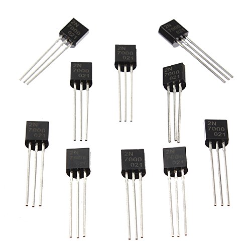 20 Pcs 2N7000 N-Channel Transistor Fast Switch TO-92 MOSFET